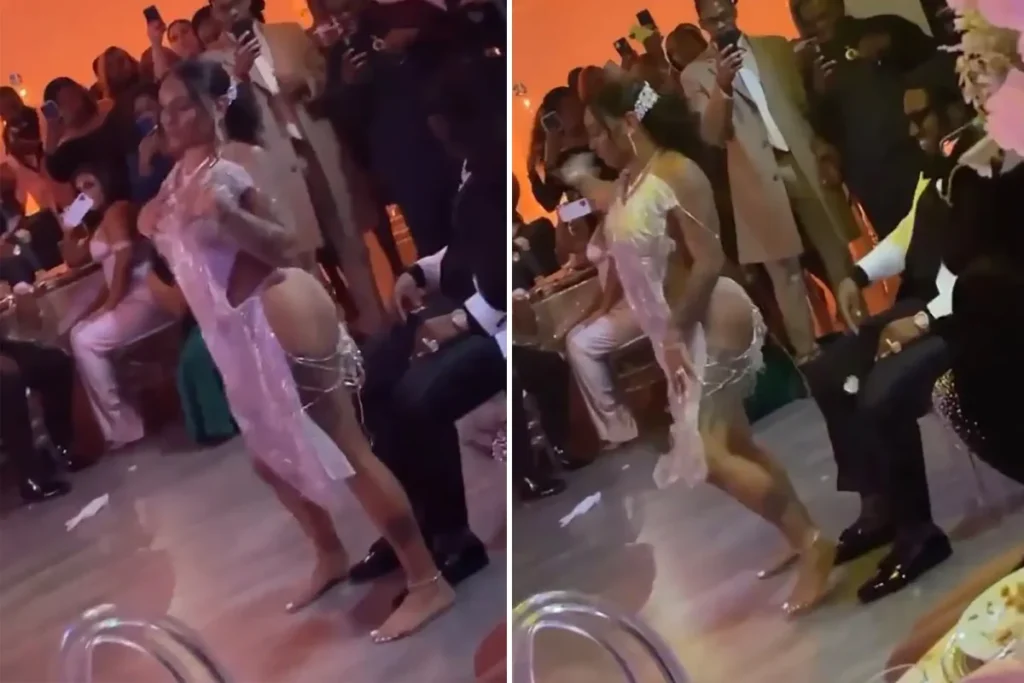 दुल्हन ने अपनी ही शादी में तोड़ी बो*लता की सारी हदें, बैकलेस ड्रेस पहन मेहमानों के सामने किया लैप डांस- देखें वीडियो