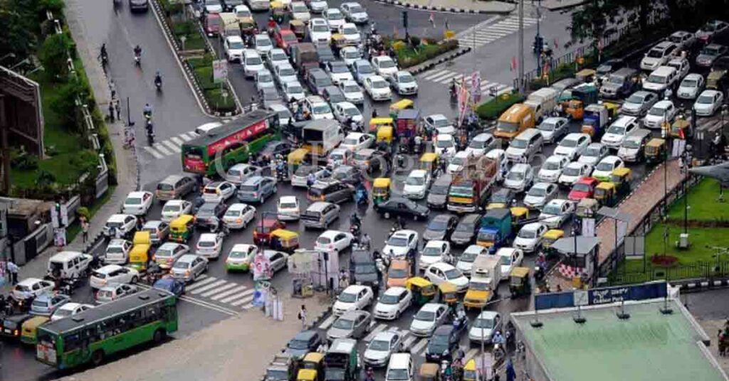 बंगलौर ट्रैफिक जाम