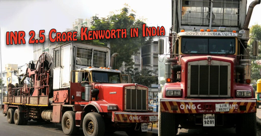 इस 2.5 करोड़ केनवर्थ अमेरिकी ट्रक को भारतीय सड़कों पर देखें