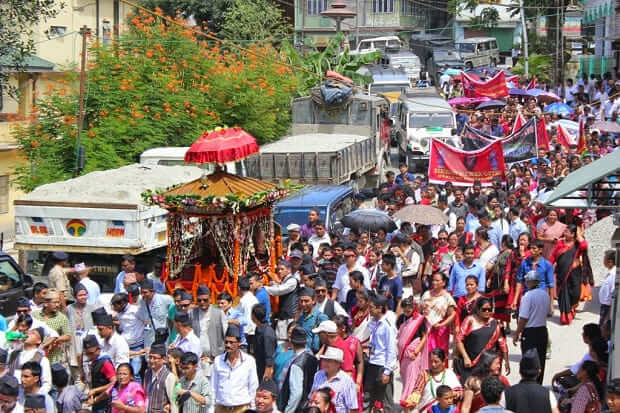 इंद्रजात्रा महोत्सव सिक्किम