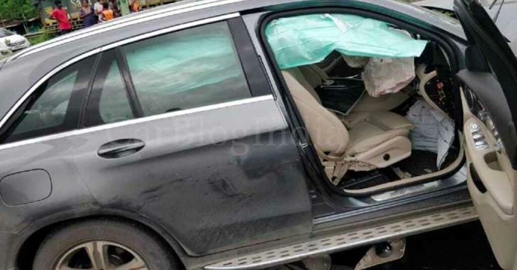 साइरस मिस्त्री मर्सिडीज एसयूवी सड़क दुर्घटना