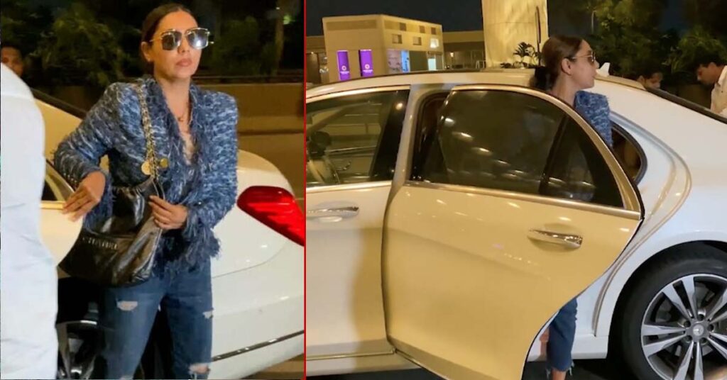 गौरी खान एयरपोर्ट पर अपनी Mercedes S-Class में स्पॉट हुईं
