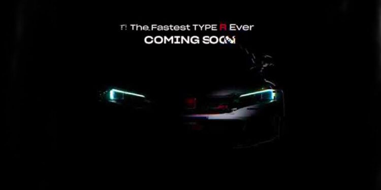 2023 Honda Civic Type R को UAE में टीज़ किया गया