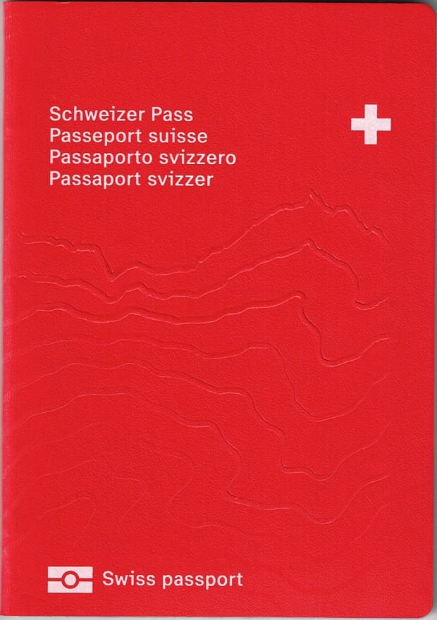 स्विट्ज़रलैंड पासपोर्ट