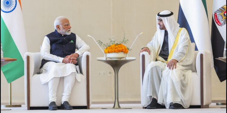 पीएम मोदी ने यूएई के राष्ट्रपति के साथ द्विपक्षीय वार्ता की, अबू धाबी में यूपीआई प्रणाली की शुरुआत की |  घड़ी