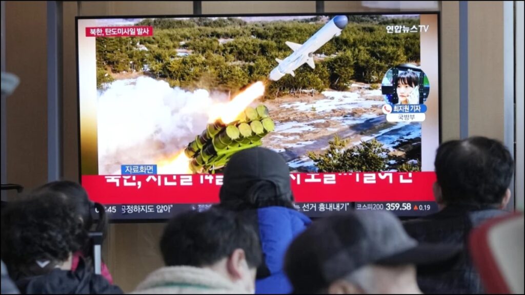 अमेरिका-दक्षिण कोरिया के सैन्य अभ्यास के समापन पर उत्तर कोरिया ने समुद्र में कई बैलिस्टिक मिसाइलें दागीं