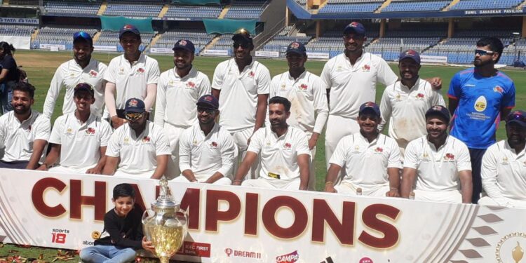 एमसीए ने पुरस्कार राशि दोगुनी की, रणजी ट्रॉफी जीतने पर मुंबई टीम को अतिरिक्त 5 करोड़ रुपये मिलेंगे