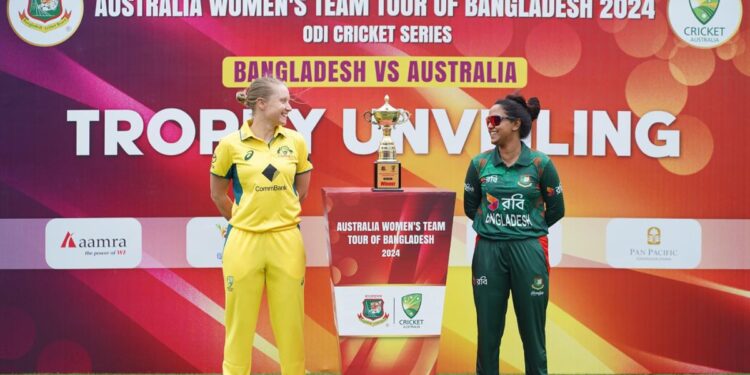 बांग्लादेश महिला बनाम ऑस्ट्रेलिया महिला लाइव: BAN-W बनाम AUS-W वनडे सीरीज़ की लाइव स्ट्रीमिंग कब और कहाँ देखें?