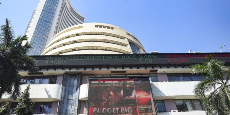 Sensex hits record high at 300 points in early trade, Nifty at 22,593 points