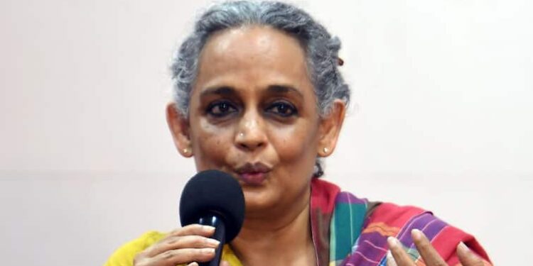 Arundhati Roy UAPA Case Congress Shiv Sena UBT CPI BJP War Of Words After Delhi LG Approves Prosecution 2010 Speech Arundhati Roy Prosecution Sparks Debate, Oppn Questions