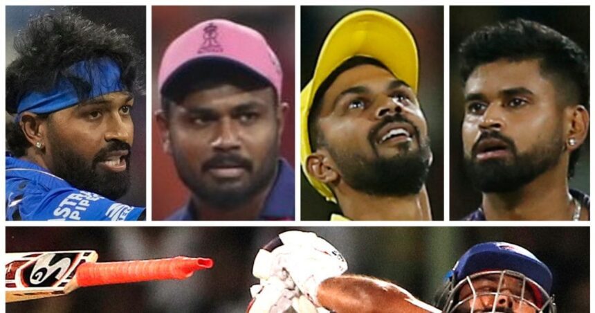 5 captains of IPL 2024, who will not get a place in the T20 World Cup Squad, Pandya-Gill, Rahul-Pant-Samson...