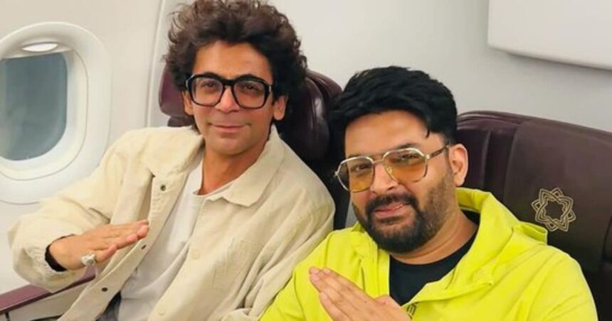 After 7 years, Kapil Sharma sat in the flight with Sunil Grover, made fun of years old fight, looked at the glass of juice...