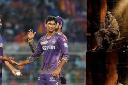 Amitabh Bachchan's new look is dividing people's attention in IPL, fans were shocked to see Ashwatthama in the middle of 'KKR vs RCB match'