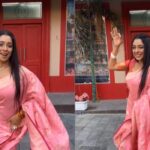 Anupama danced in desi style, did a killer dance in pink saree - India TV Hindi