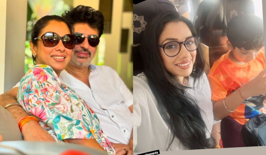 'Anupama' fame Rupali Ganguly reached Goa with family, shared fun-filled moments - India TV Hindi