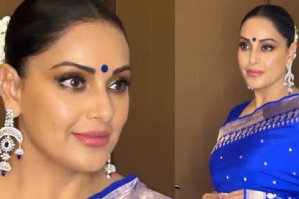 Bipasha Basu shared her stunning look, wreaked havoc in blue saree, after seeing the photos, fans said - 'My Bengali beauty...'