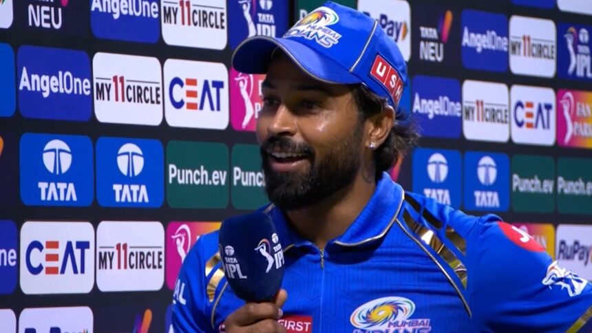 Captain Hardik was elated after winning the first match in IPL 2024, praised this player wholeheartedly - India TV Hindi