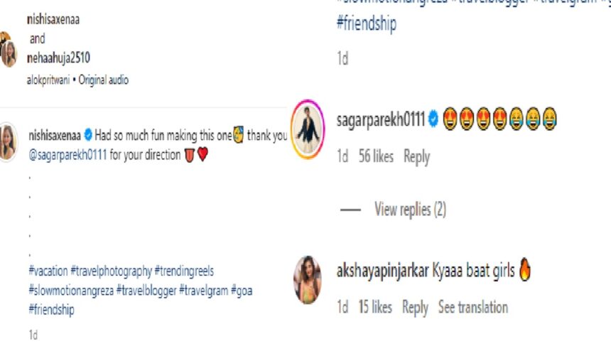 Dimpy is dating "Samar" in real life!  Actress's Instagram gives proof, Dimpy is dating "Samar" in real life!  The actress's Instagram gave proof