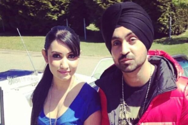 Do Diljit Dosanjh's wife and son really live in America?  When the picture went viral, the model told the truth