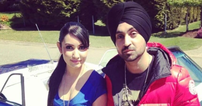Do Diljit Dosanjh's wife and son really live in America?  When the picture went viral, the model told the truth