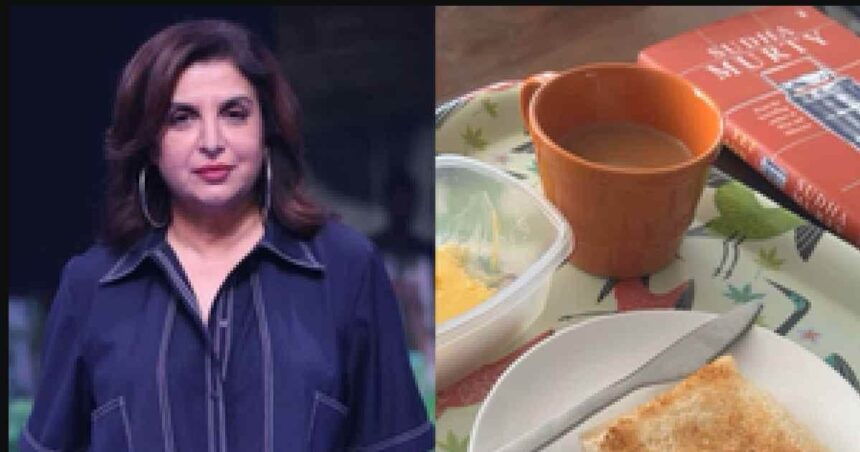Farah Khan shares breakfast pictures from the shooting set, will share the stage with Malaika and Arshad Warsi