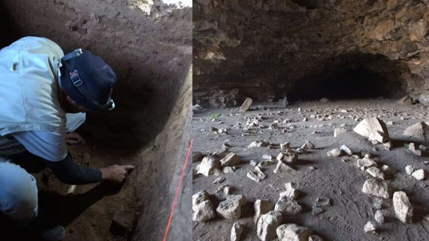 First evidence of ancient human habitation found in huge lava tube cave of Saudi Arabia - India TV Hindi
