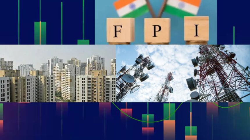 Foreign investors are placing big bets on telecom and realty shares, withdrawing money from this sector - India TV Hindi