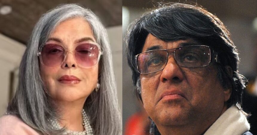 'From the first day she was...', Mukesh Khanna got angry on Zeenat Aman's live-in relationship statement, told the truth