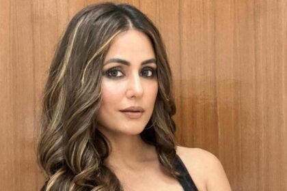 Have you got married...?  Hina Khan was seen wearing a bindi on her forehead and vermillion in her hair, fans were shocked.