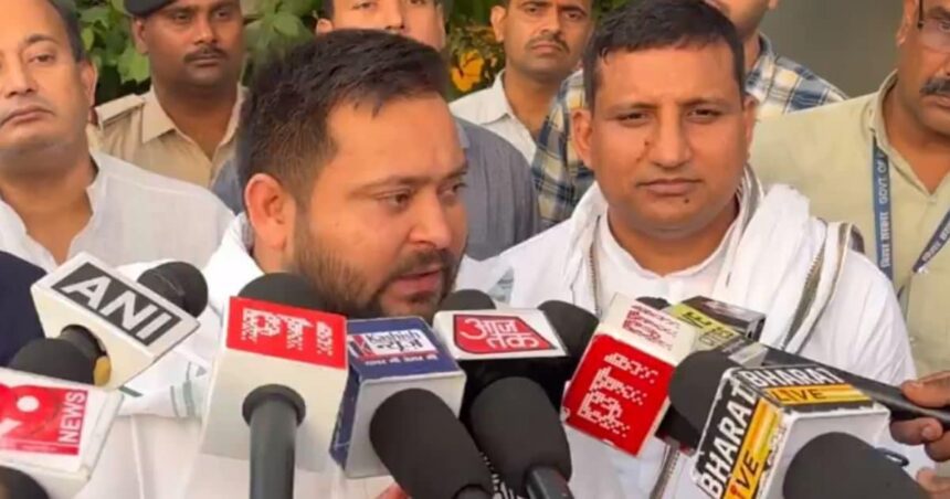 'He is uncle, whatever he says, for me...' Tejashwi Yadav said on whose statement