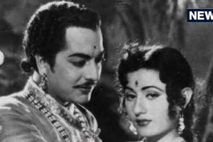 He wore his heels a lot from 1949 to 1952, then became the 'Shahenshah' of Bollywood, the pair with Meena Kumari and Madhubala was a hit.