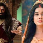 Hey what is this!  Sita wearing a crown in Ravana's palace, the scene from 'Shrimad Ramayana' gave shock - India TV Hindi