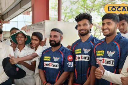 IPL 2024: These 3 LSG players were surrounded by fans at Hazratganj metro station, there was a competition to take selfies.