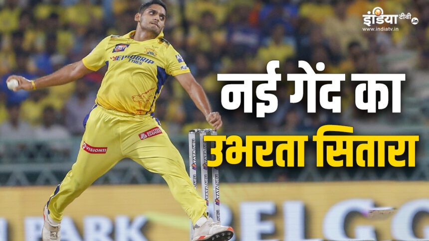 IPL Rising Star: Who is Tushar Deshpande, who shows wonders with the new ball?  Was the first player in this matter - India TV Hindi