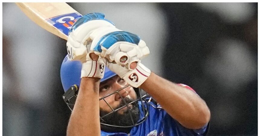 IPL VIDEO: World Cup is going on in his mind... When the opponent hit fifty, Rohit started praising in the middle of the field!