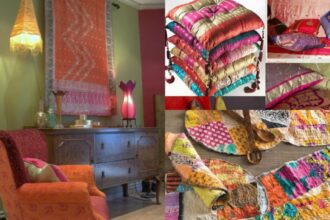 Instead of throwing away old sarees, use them in home decor, everyone will see the beauty of the house - India TV Hindi