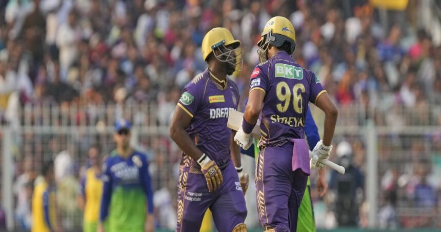 KKR vs RCB: Kolkata dashed Bengaluru's hopes, defeated in a thrilling match, RCB in trouble
