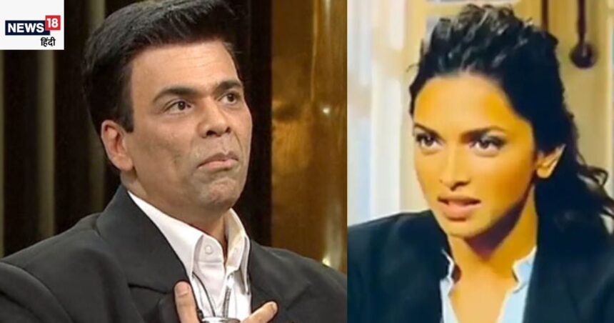 Karan Johar asked Deepika Padukone a personal question, in response the heroine wanted to slap the director, but why?