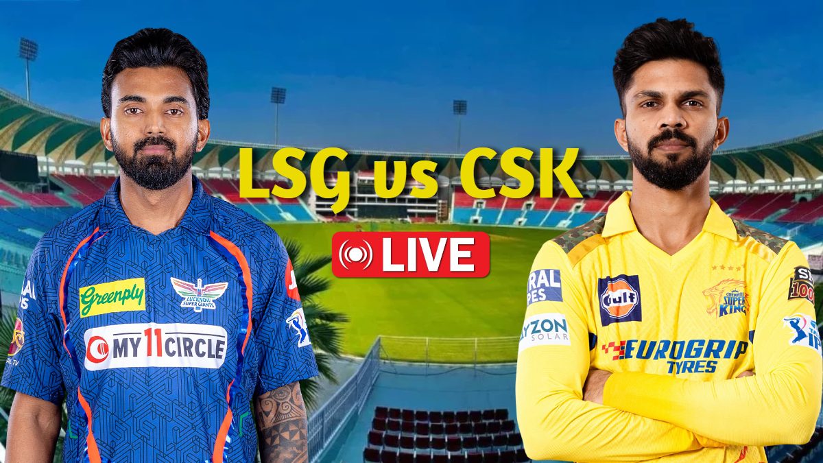 LSG vs CSK Live: Chennai's challenge in front of Lucknow, toss will happen in some time - India TV Hindi