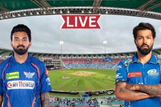 LSG vs MI Live: Mumbai Indians in front of Lucknow Super Giants in Ekana, toss to be held shortly - India TV Hindi