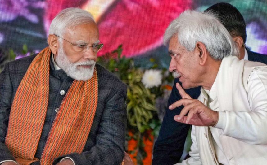 Lieutenant Governor Manoj Sinha may resign, discussion on contesting elections from this seat - Sources - India TV Hindi