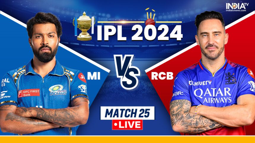 MI vs RCB Live: Virat Kohli's challenge in Rohit's stronghold, toss will happen in some time - India TV Hindi