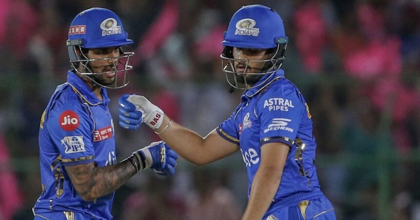 MI vs RR: 2 young players from Mumbai created a storm in Jaipur, rescued the team from a difficult situation.