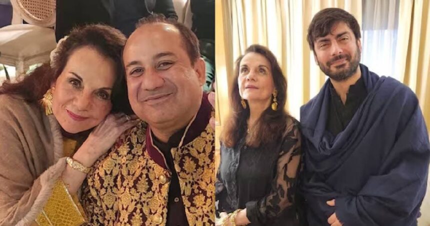 Mumtaz had a party in Pakistan, posed with Fawad Khan-Rahat Fateh Ali Khan, fans went crazy after seeing the photo