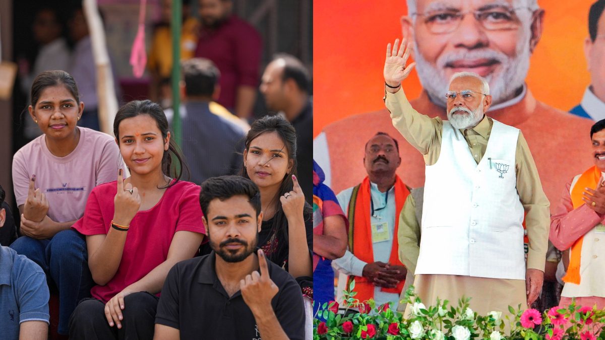 Nearly 61 percent voting in the second phase, PM Modi said - NDA is getting strong support - India TV Hindi