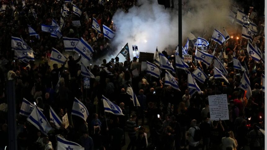 Netanyahu worried about anti-government rally in Israel, 5 people injured when car rammed into protesters - India TV Hindi