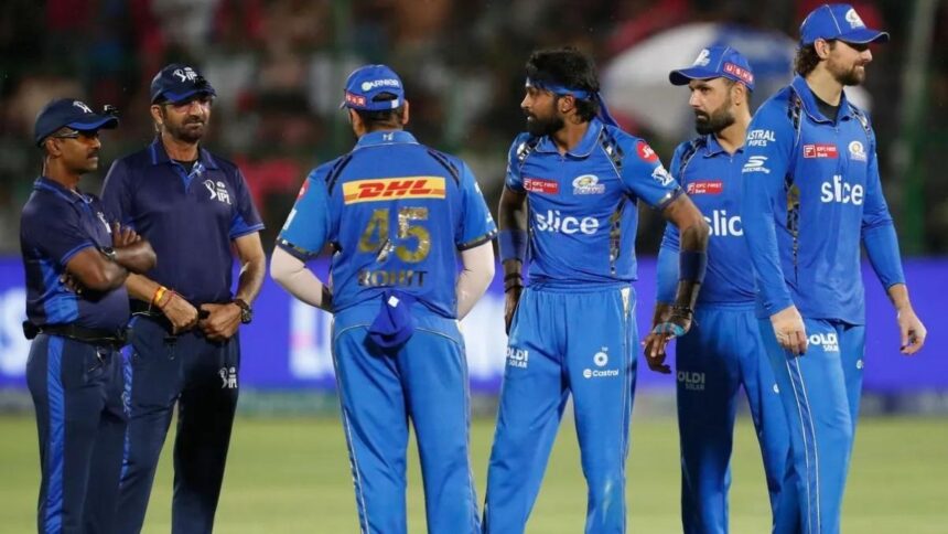 RR vs MI: The situation of Mumbai Indians has not changed even after 12 years, the same situation happened again in Sawai Mansingh Stadium - India TV Hindi