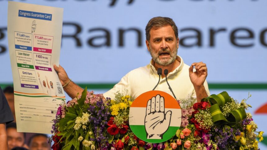 Rahul Gandhi called Congress manifesto 'revolutionary', said - face of India... - India TV Hindi