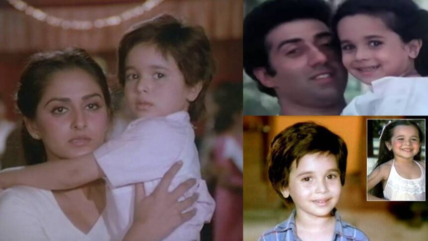 Remember this girl giggling in Sunny Deol's lap?  Baby Guddu left acting for this reason - India TV Hindi