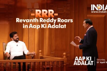 Revanth Reddy in 'Aap Ki Adalat', watch Saturday night at 10 pm on India TV - India TV Hindi